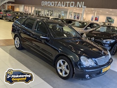 Mercedes-Benz C-klasse Combi - 180 Kompressor OPKNAPPER Airco, Trekhaak, Stuurbekrachtiging