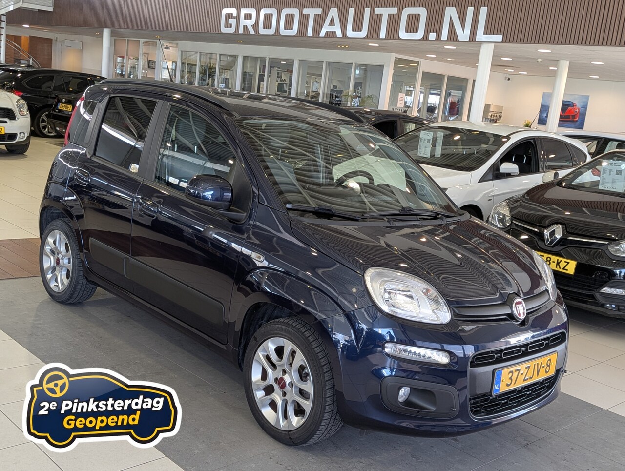 Fiat Panda - 0.9 TwinAir Lounge Automaat NAP, Airco, Stuurbekrachtiging - AutoWereld.nl