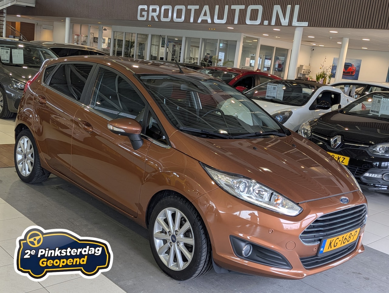 Ford Fiesta - 1.0 EcoBoost Titanium Airco, Cruise Control, Stuurbekrachtiging - AutoWereld.nl