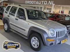 Jeep Cherokee - 2.4i Sport Plus Airco, Cruise Control, Trekhaak, Stuurbekrachtiging