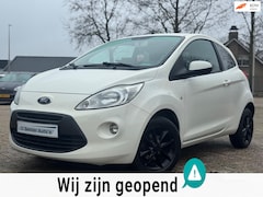 Ford Ka - 1.2 BLACK&WHITE AIRCO APK 2028 ZWARTE VELGEN
