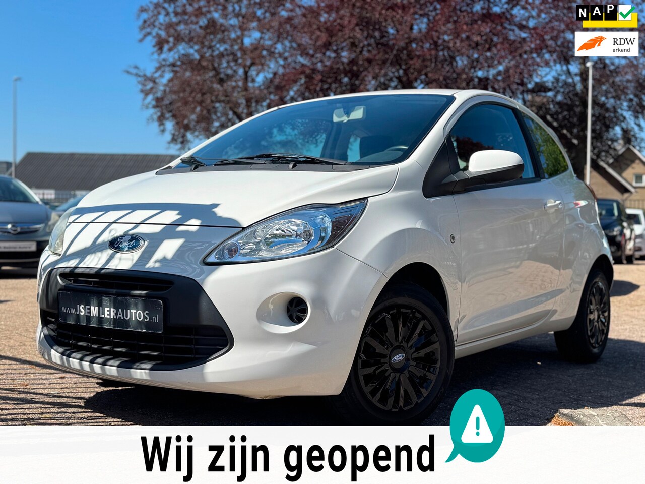 Ford Ka - 1.2 Cool&Sound AIRCO NAP NIEUWE APK AUX - AutoWereld.nl