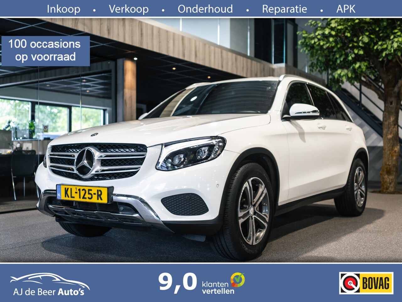Mercedes-Benz GLC-klasse - 250 4MATIC Edition 1 Navi | 4x4 | Lijn-detectie | Dodehoek | LED | Nette auto - AutoWereld.nl