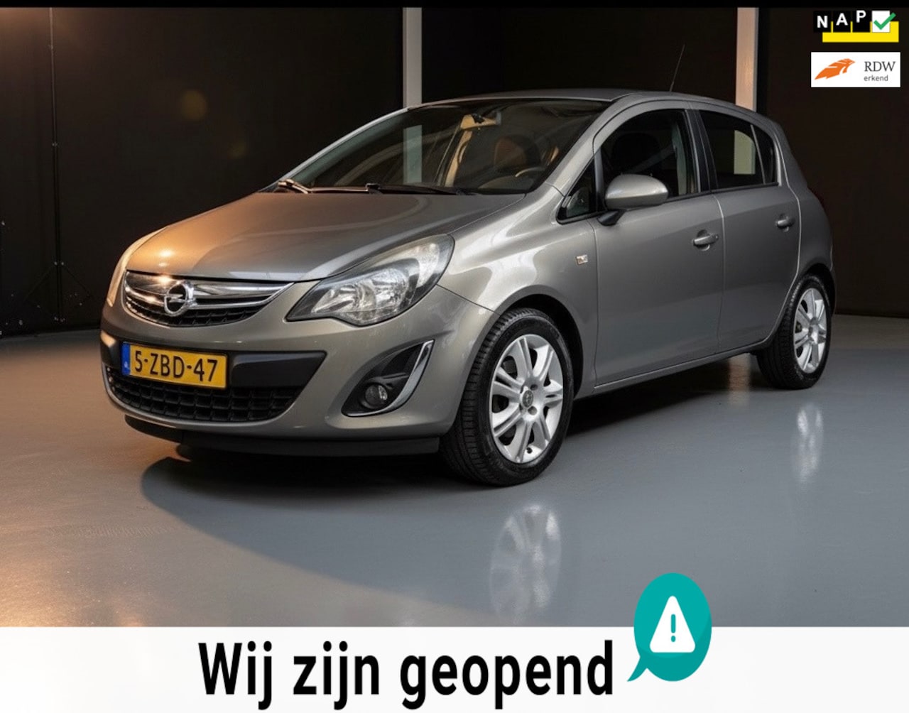 Opel Corsa - 1.2-16V BlitZ-airco-elek ramen-cruise control - AutoWereld.nl