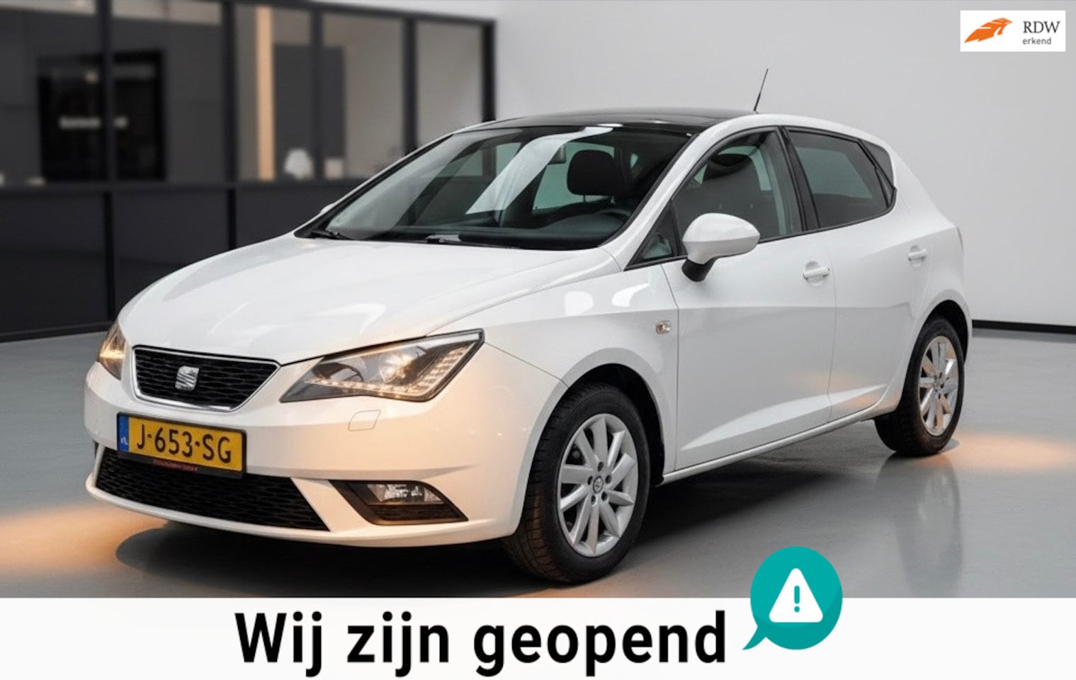 SEAT Ibiza - 1.4 COPA Plus-schuifdak-xenon-airco-nette auto - AutoWereld.nl