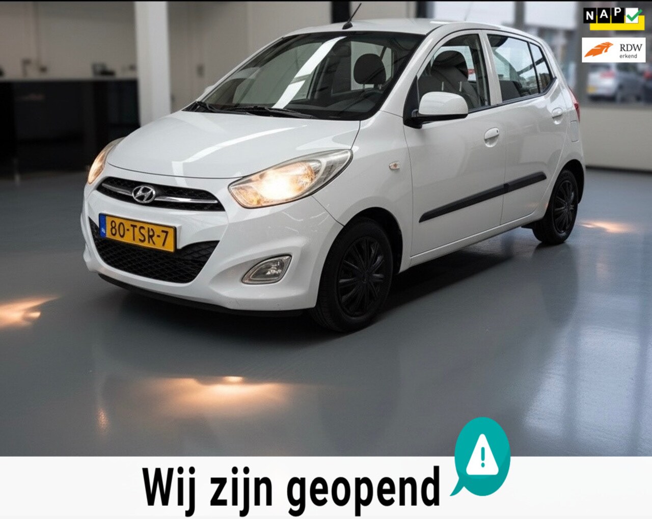 Hyundai i10 - 1.2 Plus-airco-elek ramen-1 jaar apk - zuinige auto - AutoWereld.nl