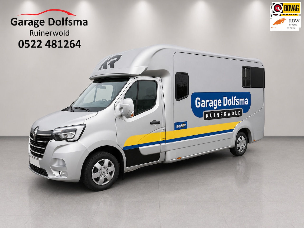 Renault Master - T35 2.3 dCi 165 L3 DC Energy EURO VI-dubbel cabine-hengt uitv.- - AutoWereld.nl