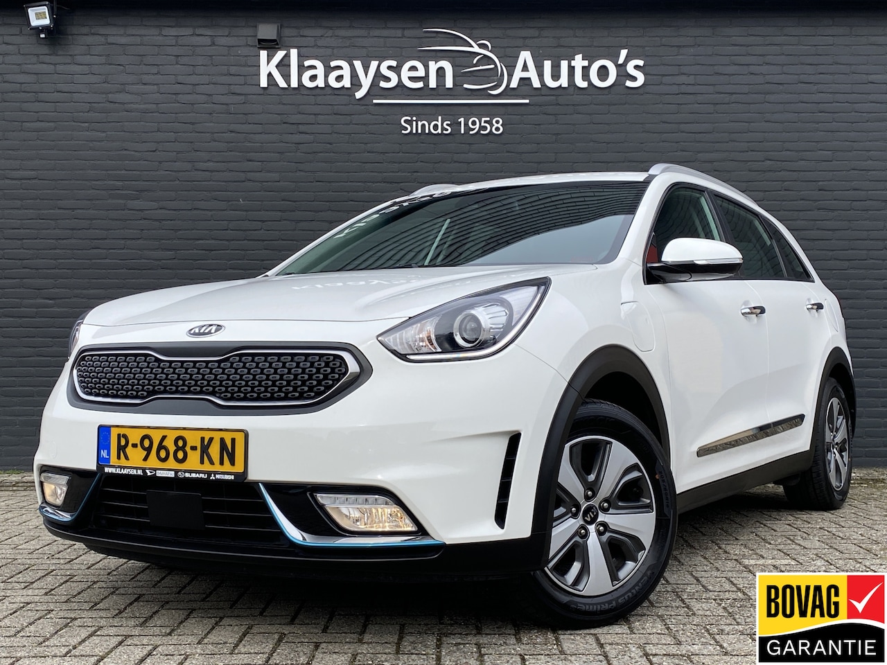 Kia Niro - 1.6 GDi PHEV DynamicPlusLine AUT. | dealer onderh. | adapt. cruise | half leer | camera | - AutoWereld.nl