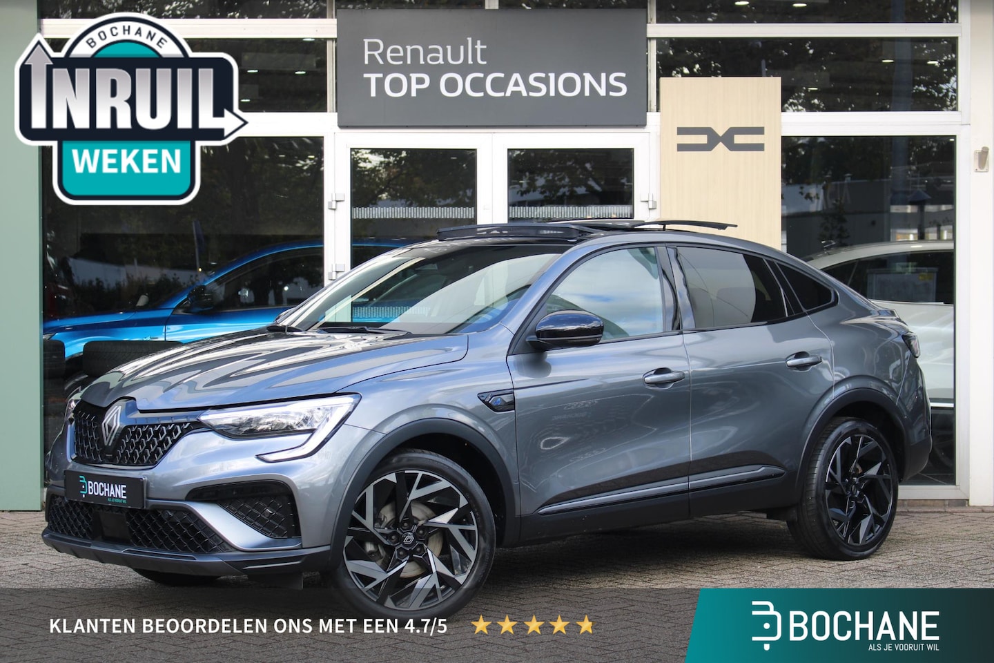Renault Arkana - 1.6 E-Tech full hybrid 145 esprit Alpine | Panoramadak | Stoelverwarming | Stuurwielverwar - AutoWereld.nl