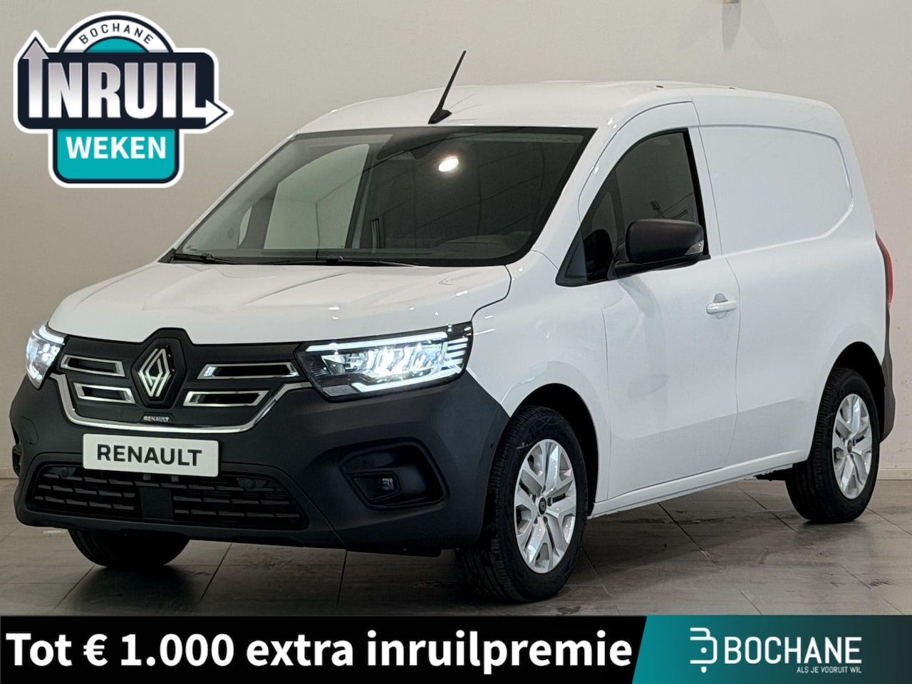 Renault Kangoo E-Tech - L1 Advance 44 kWh | Navigatie | Dodehoek Detectie | Parkeersensoren voor, achter en achter - AutoWereld.nl
