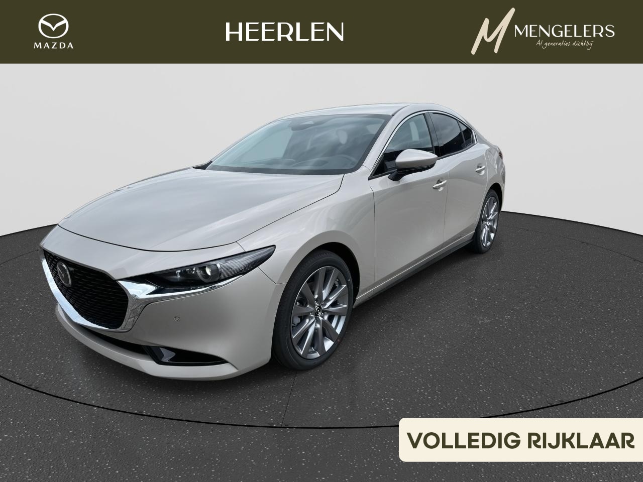 Mazda 3 - 2.5 e-SkyActiv-G M Hybrid 140 Takumi Automaat Mengelers actieprijs: € 42.090,00* - AutoWereld.nl