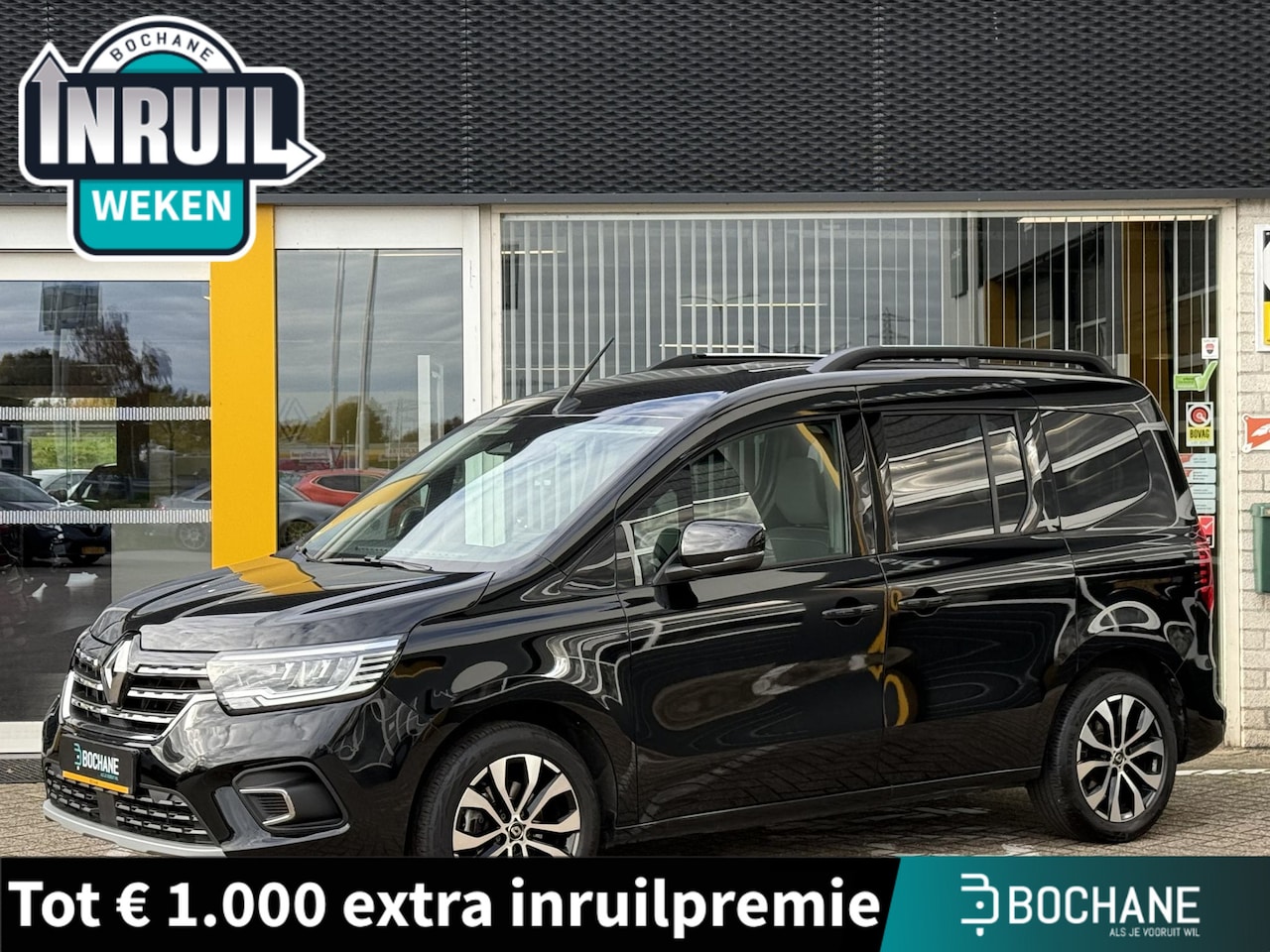 Renault Kangoo - TCe 130 EDC Techno | Navigatie | Achteruitrijcamera | Stoelverwarming | LED | DAB | Key-le - AutoWereld.nl