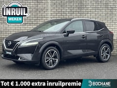 Nissan Qashqai - 1.3 Tekna Plus | Panoramadak | Leder | BOSE-Audiosysteem | Stoel + Stuurverwarming | Elekt