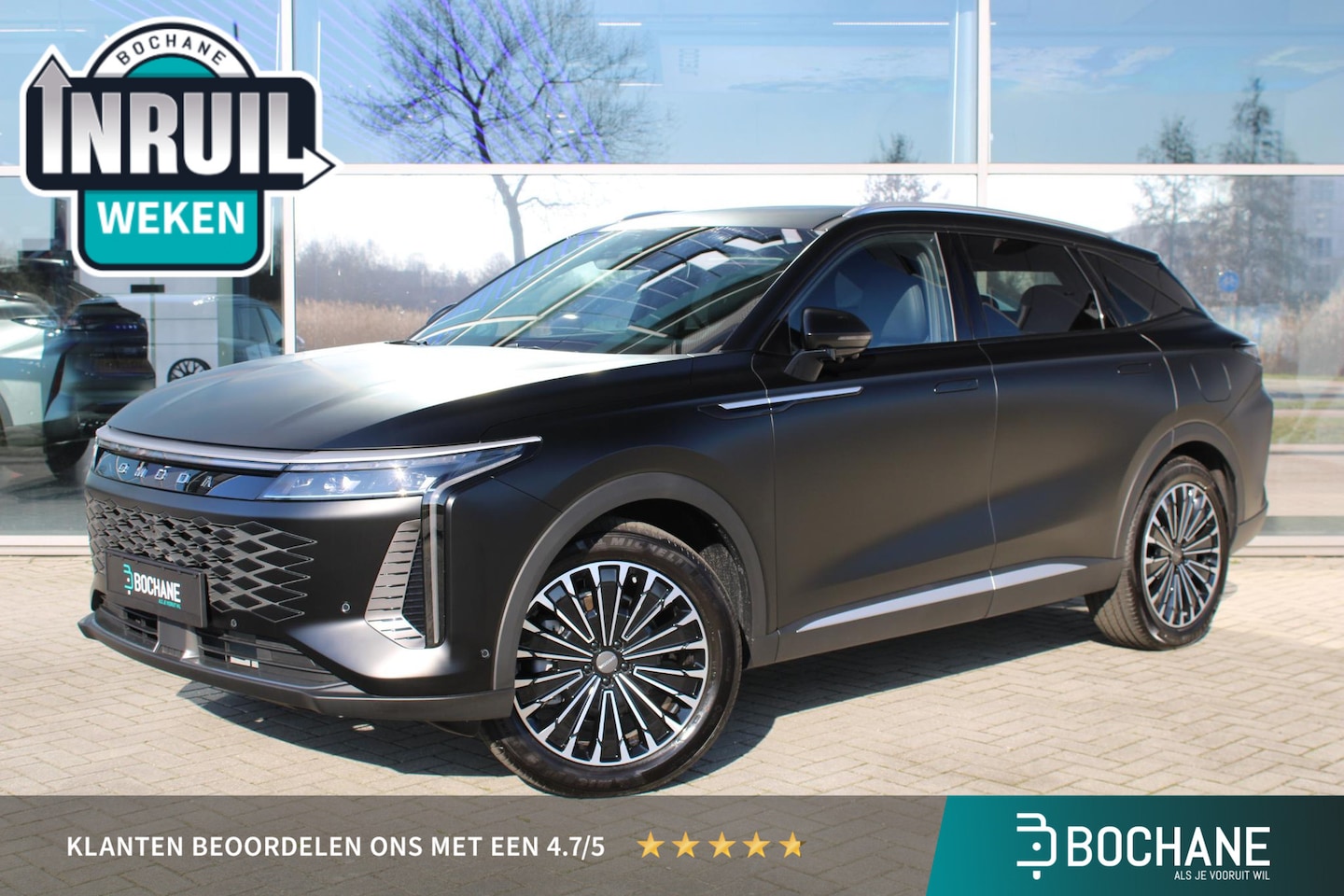 Omoda 9 - 1.5T-GDi SHS-P Premium Matte Black - AutoWereld.nl