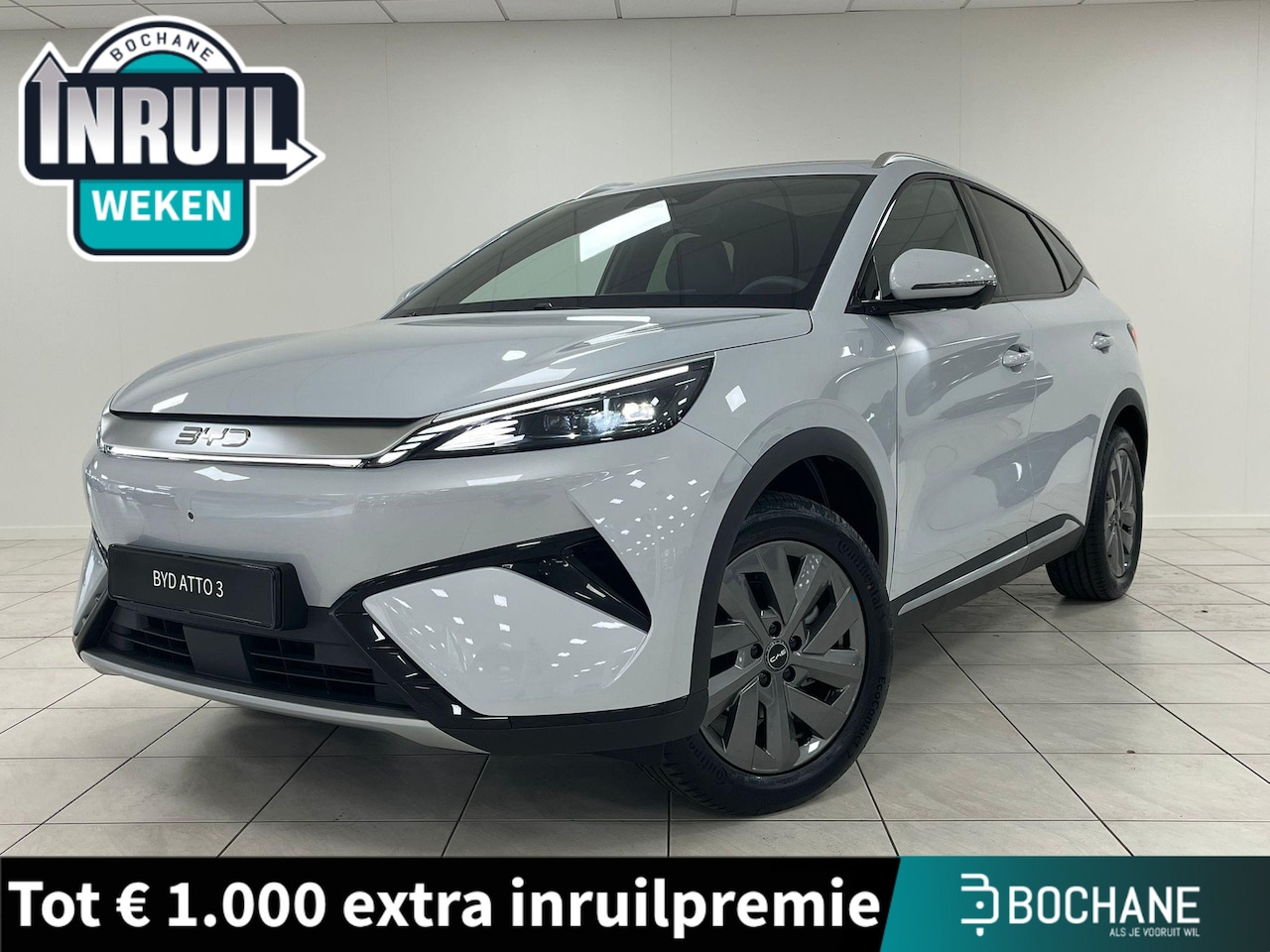 BYD ATTO 3 EVO - Excellence AWD | SKIING WHITE | NIEUW UIT VOORRAAD! - AutoWereld.nl