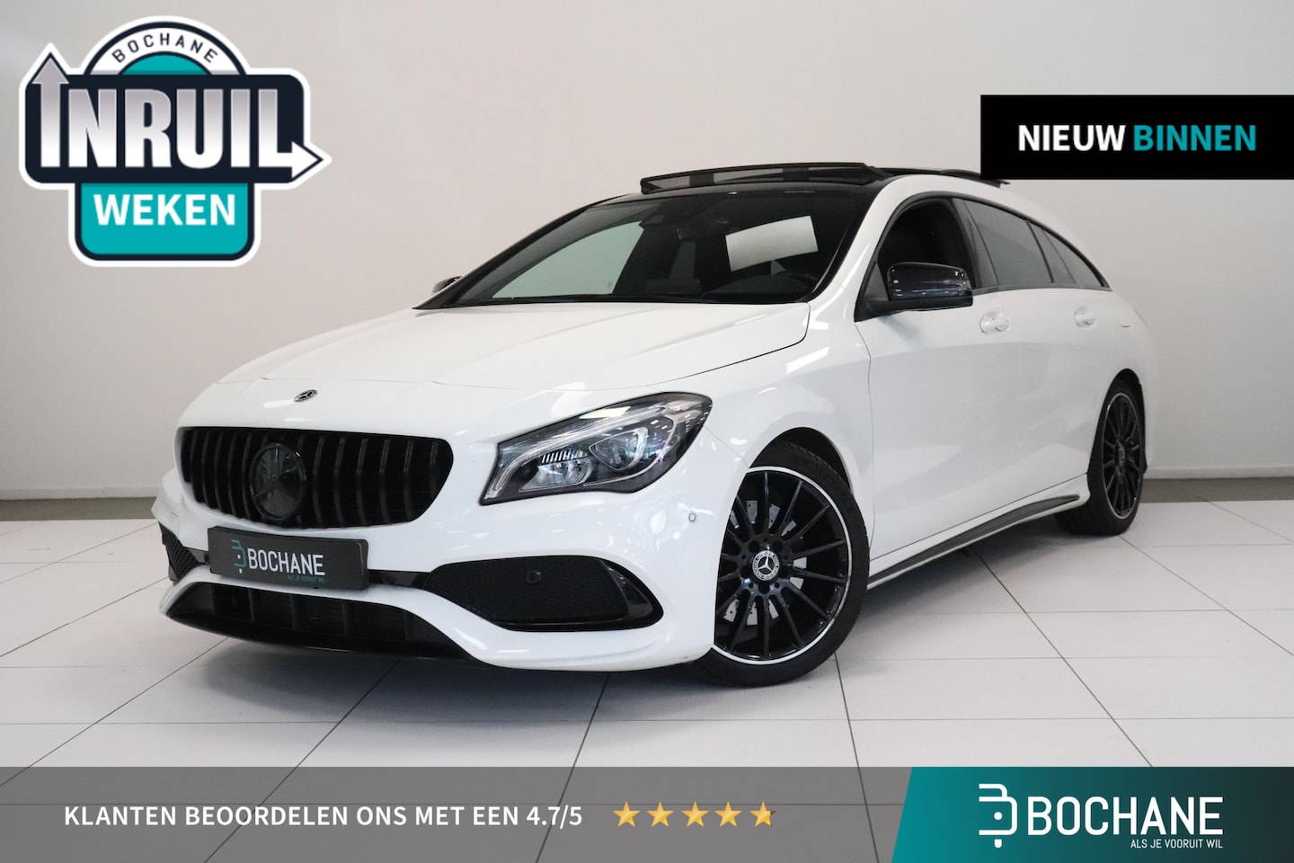 Mercedes-Benz CLA-klasse Shooting Brake - 250 AMG Prestige | Panoramadak | Camera | AppleCarplay | Trekhaak | - AutoWereld.nl