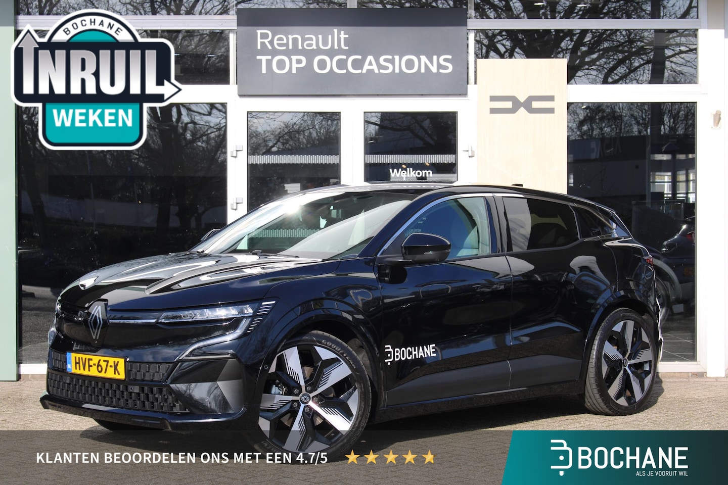 Renault Mégane E-Tech - comfort range Techno 60 kWh | PACK WINTER TECHNO | PACK ADVANCED DRIVE ASSIST & AUGMENTED - AutoWereld.nl