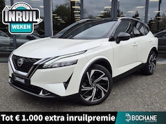 Nissan Qashqai - 1.3 MHEV 158 Xtronic Tekna Plus Clima/Navi/Camera/Panoramadak/Leder/Pro-Pilot