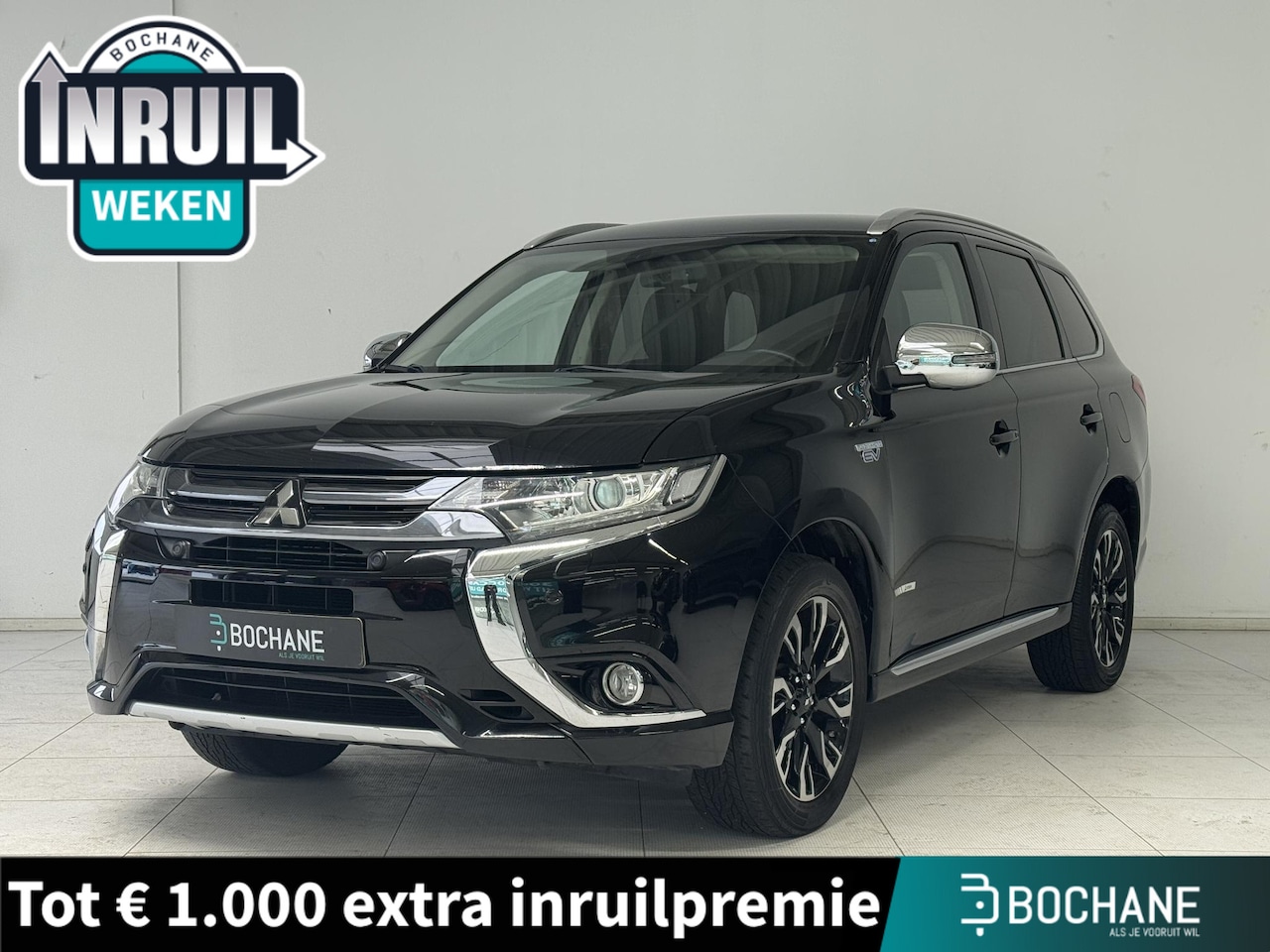 Mitsubishi Outlander - 2.0 PHEV Executive Edition | Leder | Navigatie | Stoelverwarming | Achteruitrijcamera | - AutoWereld.nl