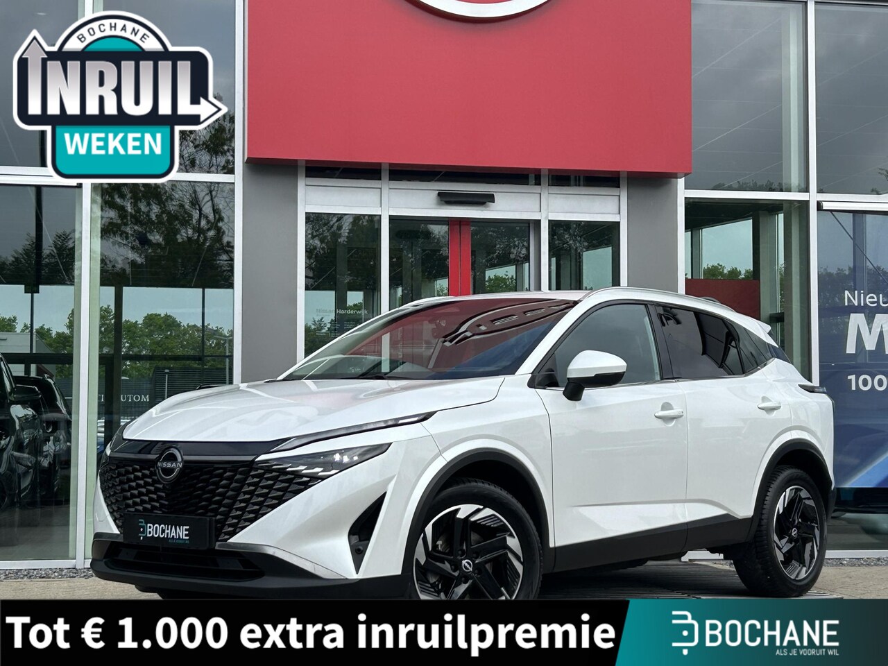 Nissan Qashqai - 1.3 MHEV Xtronic N-Connecta | Automaat | 360 camera | 1.800 kg trekgewicht | Stoel-/stuur- - AutoWereld.nl