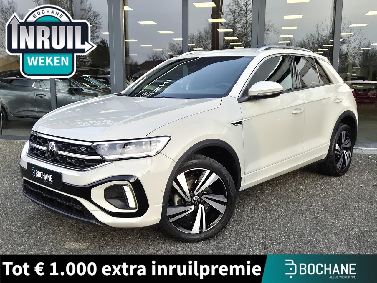 Volkswagen T-Roc - 1.5 TSI R-Line Business+ | Navigatie | Camera | Automaat | - AutoWereld.nl