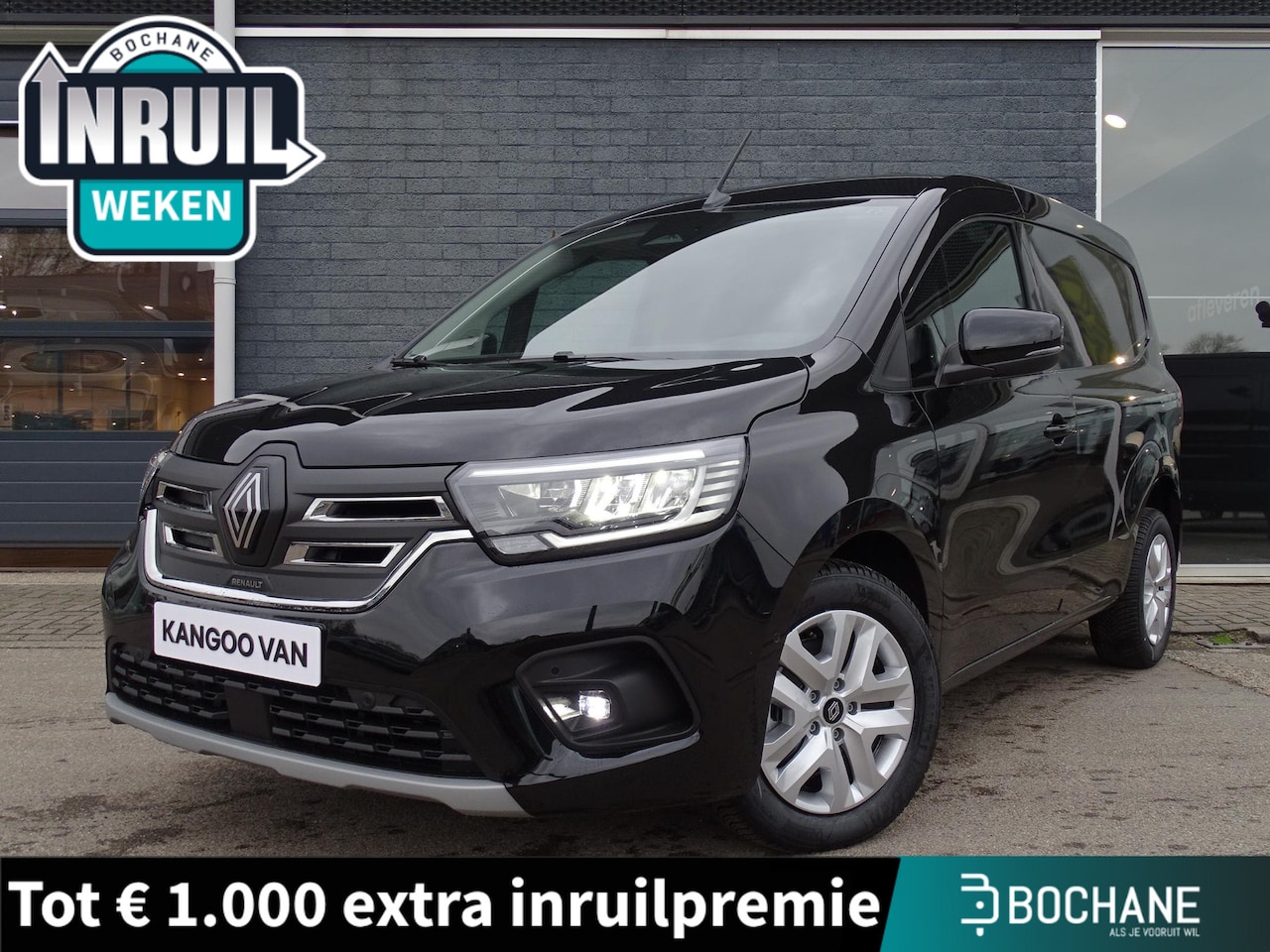 Renault Kangoo - Extra L1 44 kWh ALL SEASON BANDEN / METALLIC LAK - AutoWereld.nl