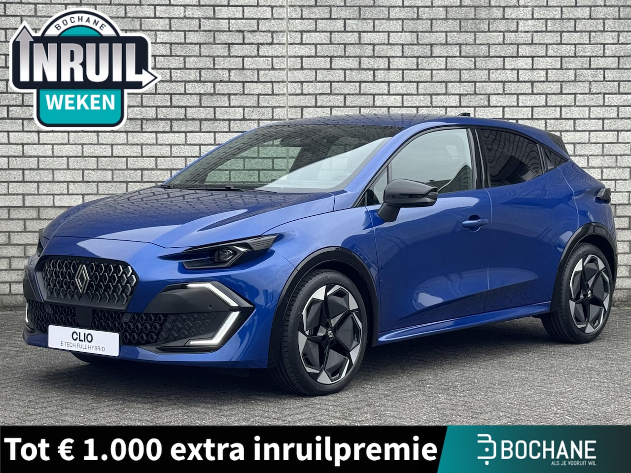 Renault Clio - 1.8 Hybrid 160 Techno | Pack Première | Reservewiel | Direct Leverbaar - AutoWereld.nl