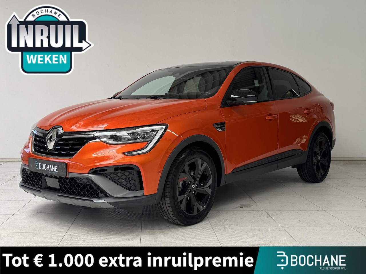 Renault Arkana - 1.3 TCe 140 EDC R.S. line | Adaptive Cruise Control | Achteruitrijcamera | Navigatie | App - AutoWereld.nl