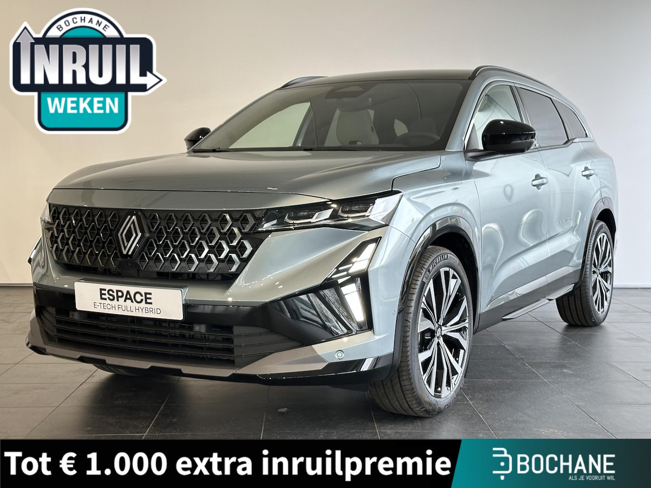 Renault Espace - E-Tech full hybrid 200 iconic 7p. NIEUW UIT VOORRAAD | 4CONTROL | PACK VISION | PACK LIGHT - AutoWereld.nl