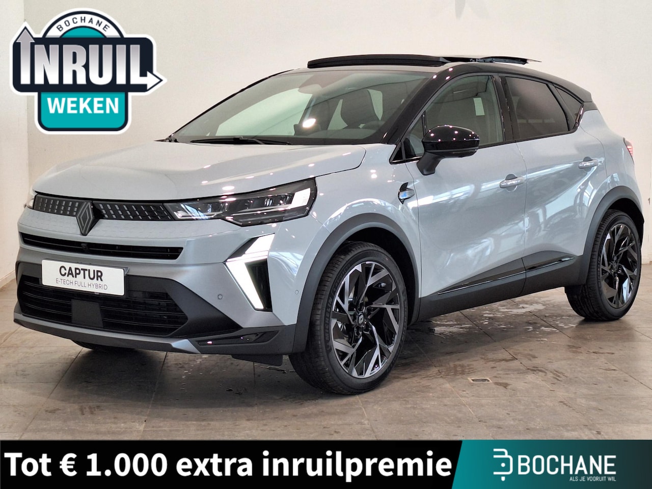 Renault Captur - 1.8 E-Tech Full Hybrid 160 Esprit Alpine | Pack Privilège | Pack Light & Sound | Van: € 41 - AutoWereld.nl