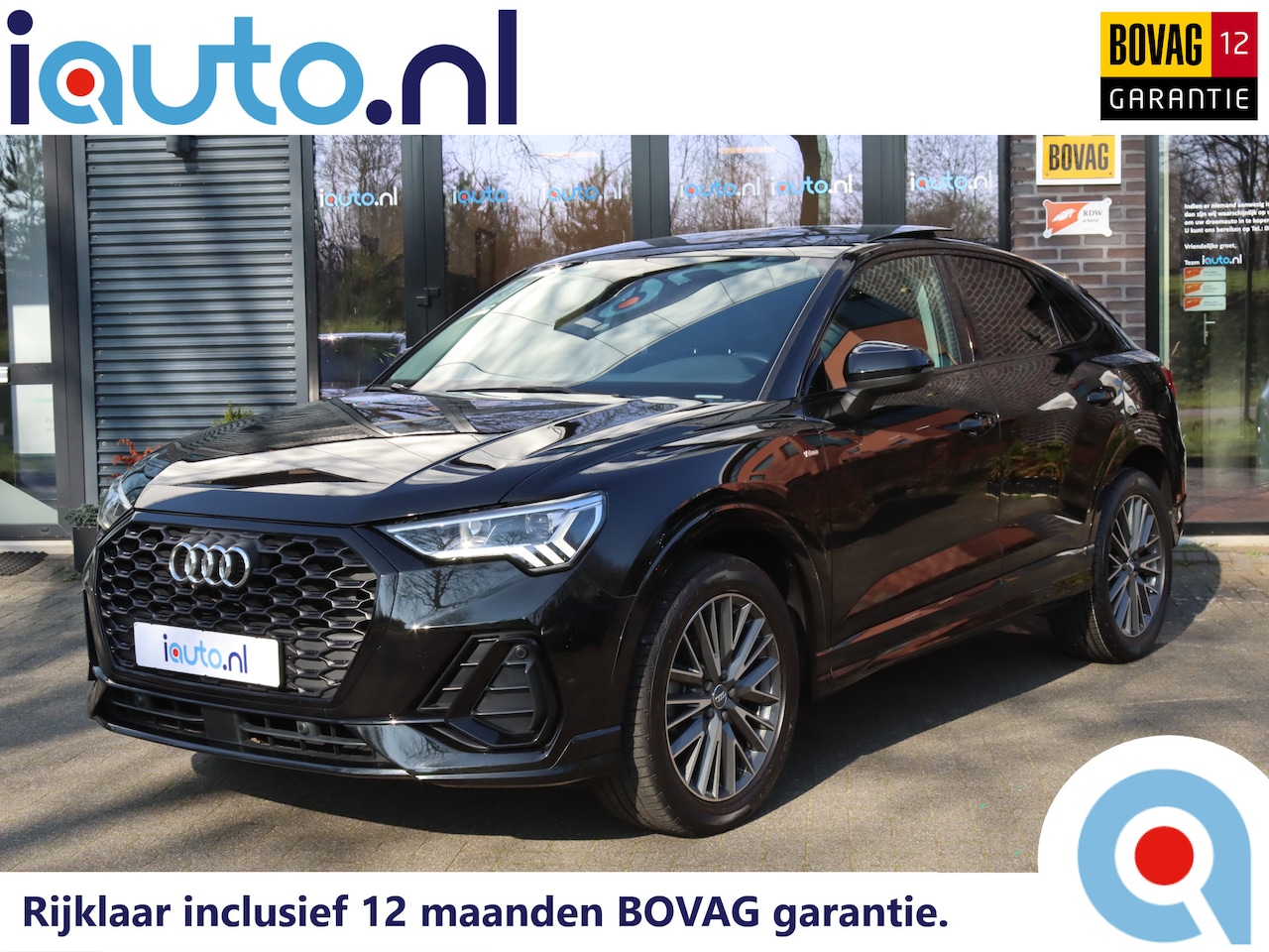 Audi Q3 Sportback - 35 TFSI S-Line Optiek Black Pano/Leder/LED/ACC/Camera/Virtual Cockpit+/19"/Trekhaak wegkl. - AutoWereld.nl