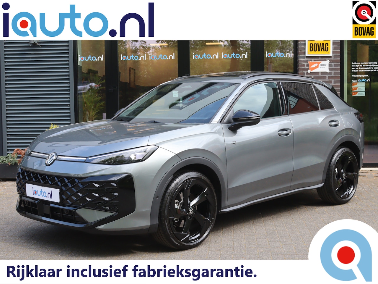 Volkswagen T-Roc - 1.5 eTsi R-Line Black Style Pano/IQ.Light/Keyless/Camera/ACC/Elek. klep/20"/Trekhaak wegkl - AutoWereld.nl