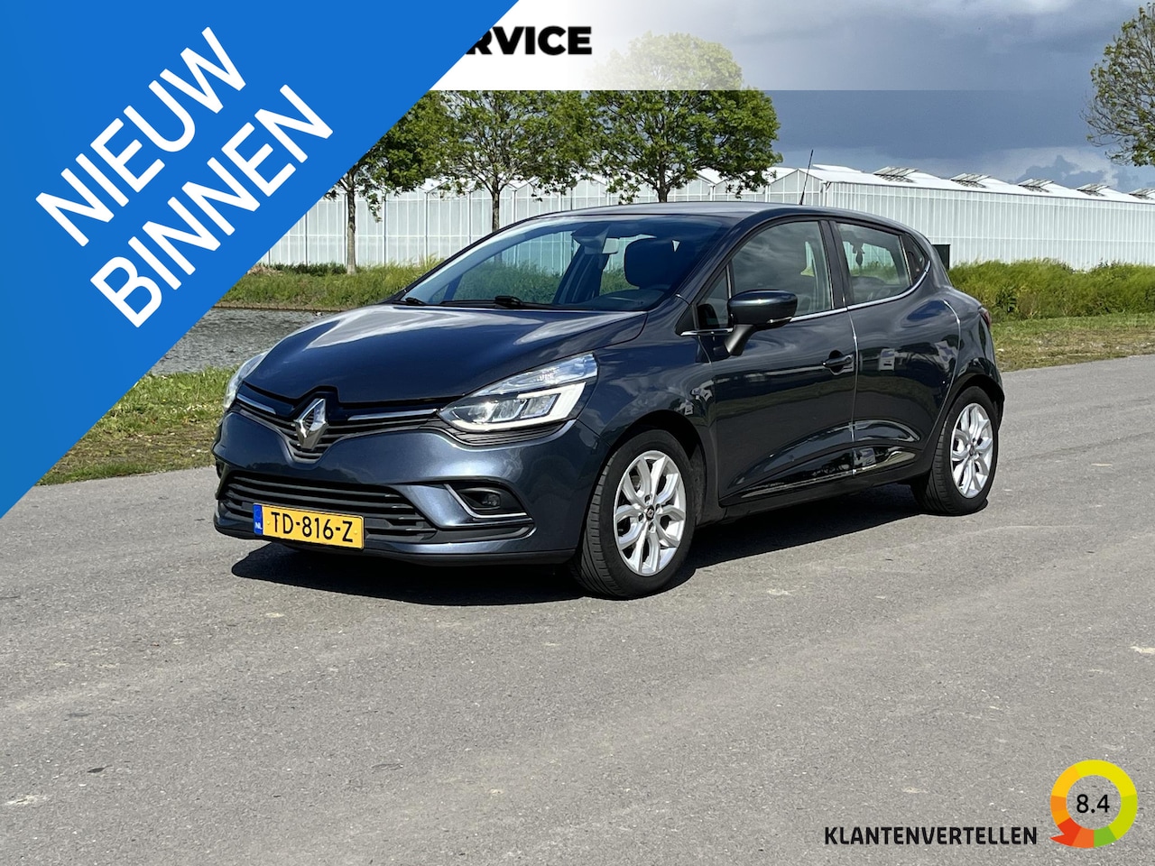 Renault Clio - 0.9 TCe Intens Clima, pdc achter, trekhaak - AutoWereld.nl