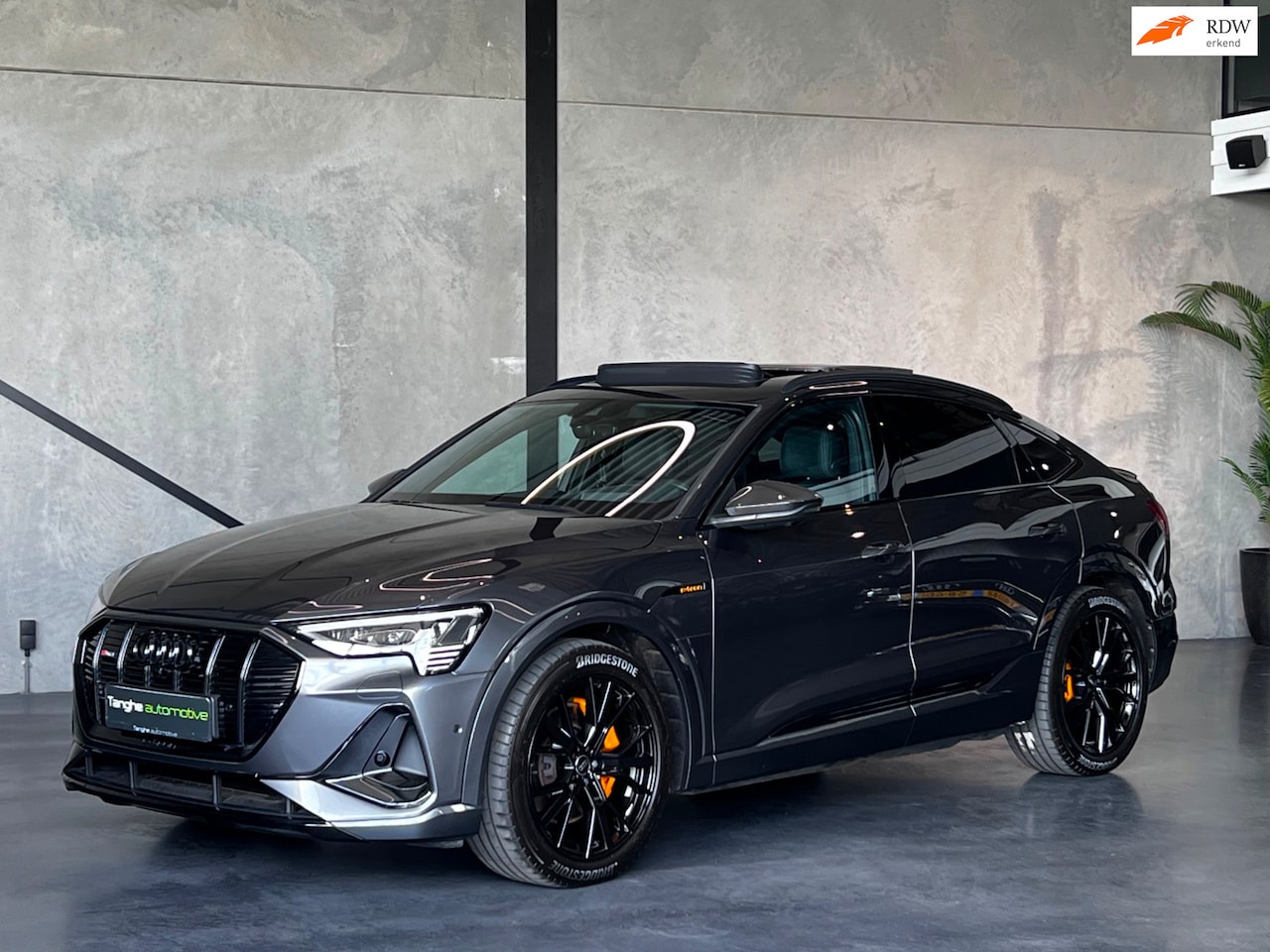 Audi e-tron Sportback - S 55, Massage,Nachtzicht,Pano,B&O,Ventilatie,Head-Up,360°,Carbon - AutoWereld.nl