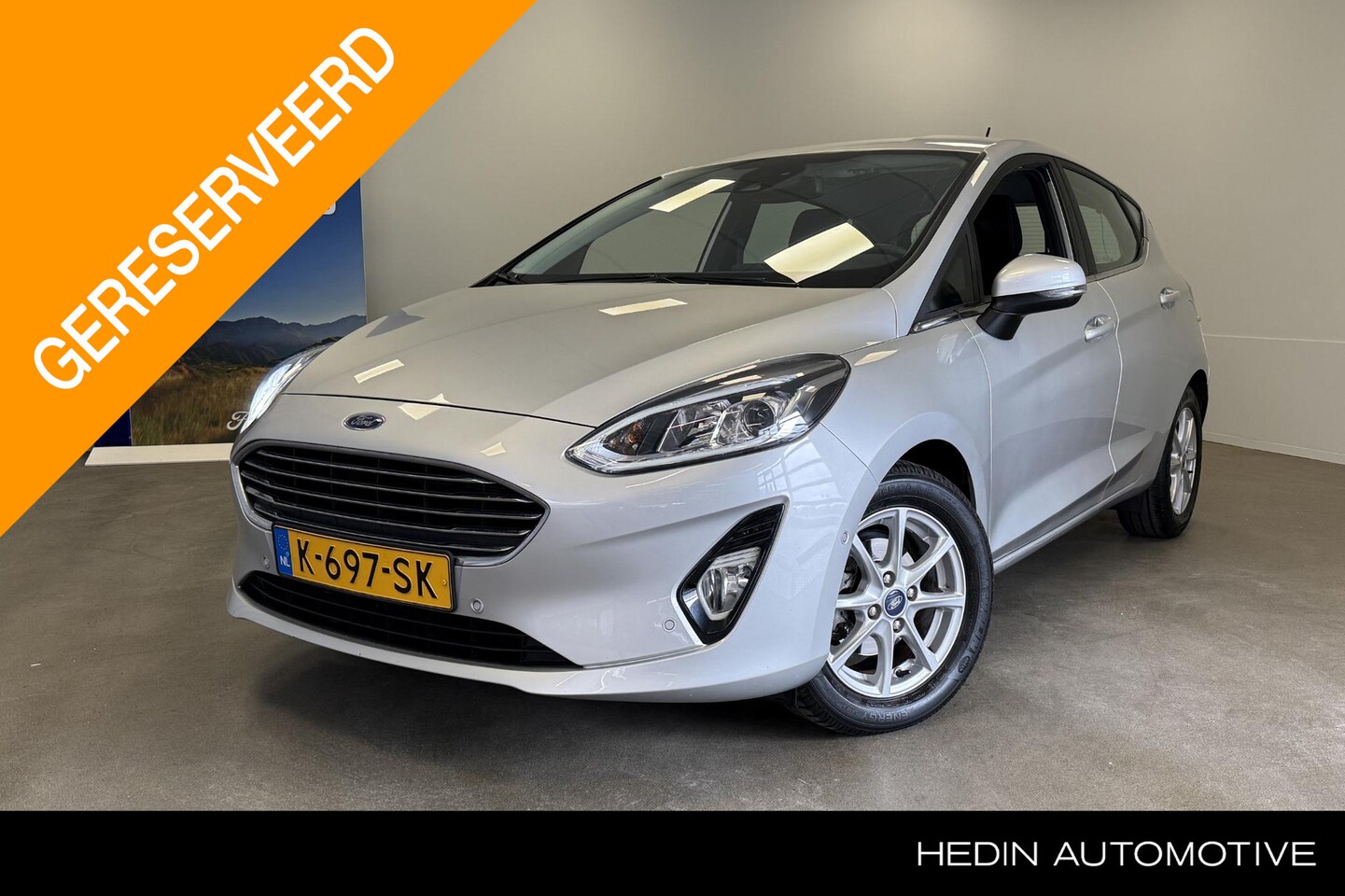 Ford Fiesta - 1.0 EcoBoost Hybrid Titanium | Winter Pack | Apple Car Play | Android Auto | Sensoren V+A - AutoWereld.nl