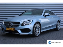 Mercedes-Benz C-klasse Coupé - 250 211PK PRESTIGE AMG LINE AUTOMAAT / NAVI / LEDER / CLIMA / FULL-LED / PDC / 19" LMV / C