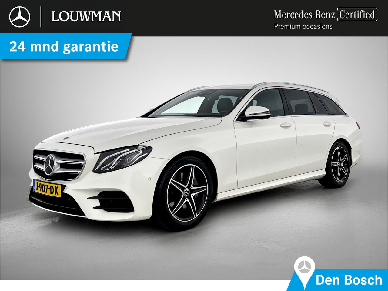 Mercedes-Benz E-klasse Estate - 200 AMG-line | Rijassistentie pakket | Alarm SCM3 | Privacy Glass | Zwart leer | Widescree - AutoWereld.nl