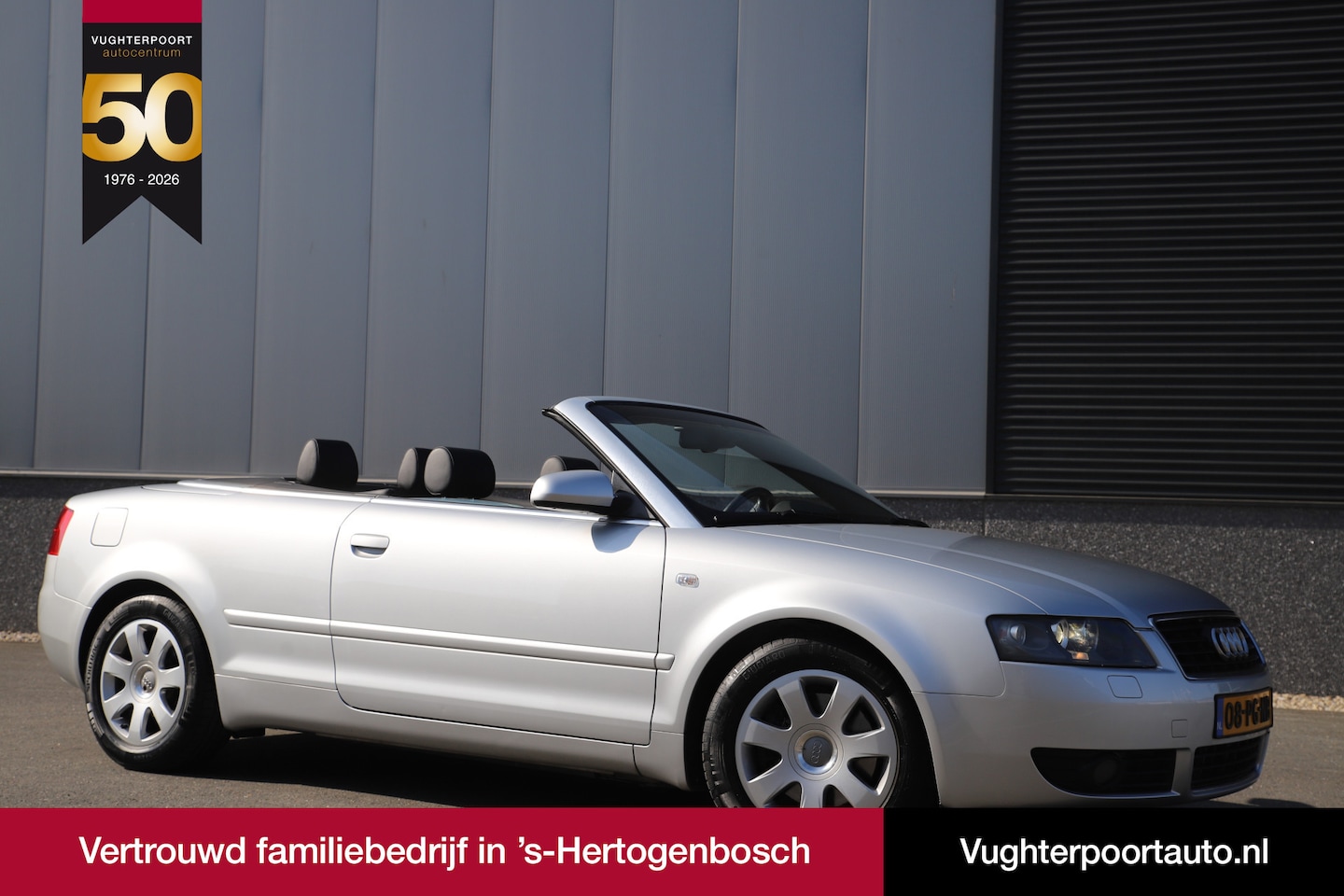 Audi A4 Cabriolet - 2.4 V6 170pk/ Pro Line/Automaat/Leder/Cruise/Nw.Kap/Xenon - AutoWereld.nl