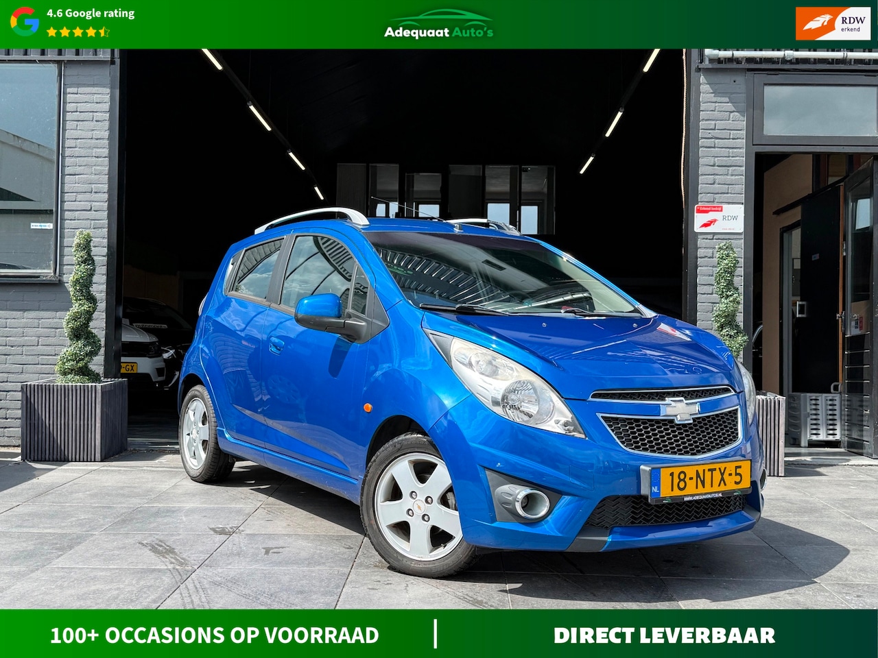 Chevrolet Spark - 1.2 16V LT|Airco|El Pakket|PDC|2e Eig|NAP - AutoWereld.nl