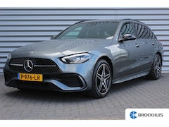 Mercedes-Benz C-klasse Estate - 300e 313PK AMG LINE AUTOMAAT / NAVI / LEDER / CLIMA / FULL-LED / PDC / 18" LMV / PANO. DAK