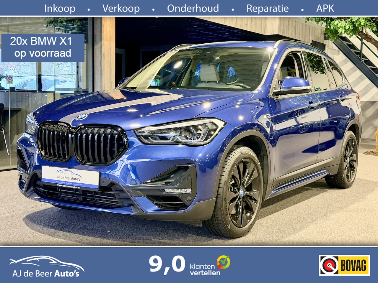 BMW X1 - xDrive25e Executive Sportline | Beige leder | Camera | Trekhaak - AutoWereld.nl