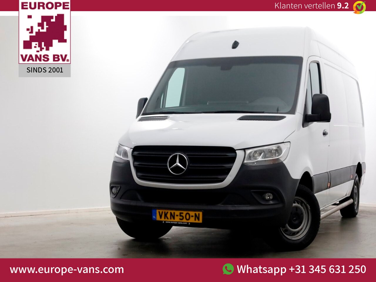 Mercedes-Benz Sprinter - 315 CDI 150pk RWD L2H2 9G Automaat Airco/Navi/Camera 06-2021 - AutoWereld.nl