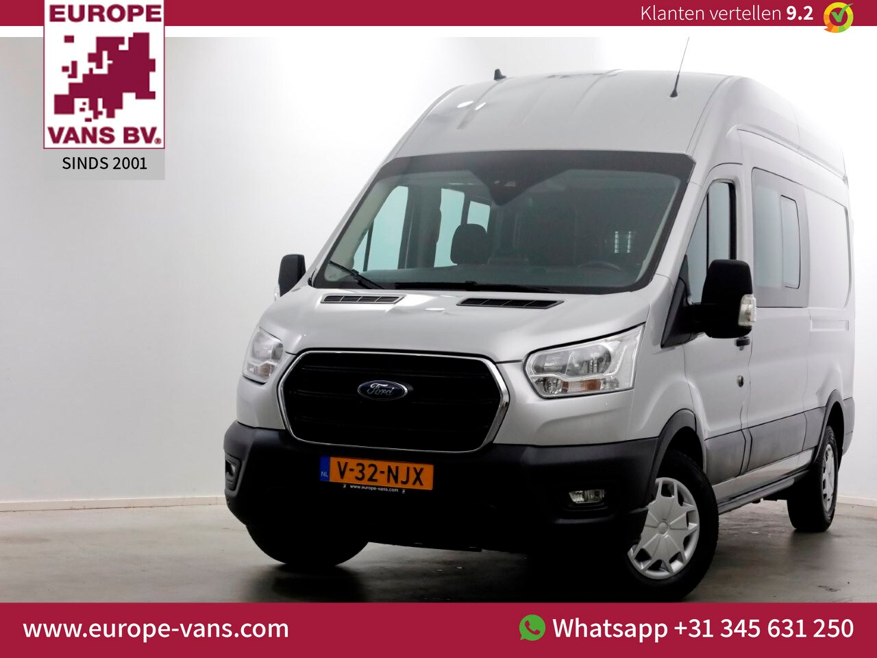 Ford Transit - 350 2.0 TDCI 130pk L3H3 D.C. Trend Airco/Navi/Camera 06-2022 - AutoWereld.nl