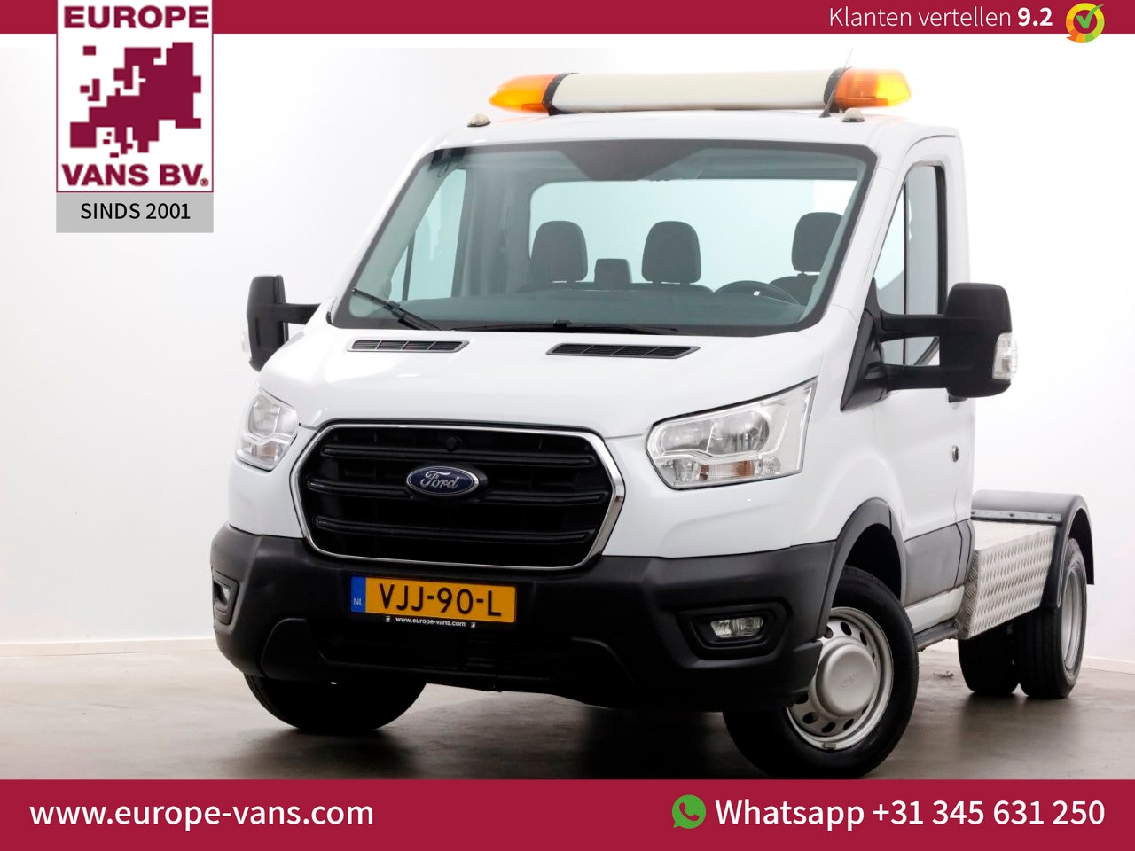 Ford Transit - 350 2.0 TDCI 170pk Trend BE-Trekker Trekgewicht 7.167kg 05-2021 - AutoWereld.nl