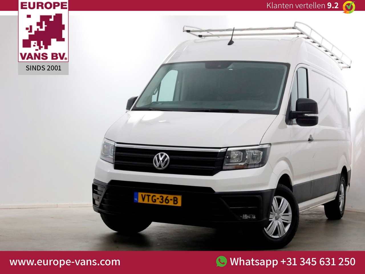Volkswagen Crafter - 35 2.0 TDI 140pk L3H3 (L2H2) Comfortline Airco/Navi/Imperiaal 01-2023 - AutoWereld.nl