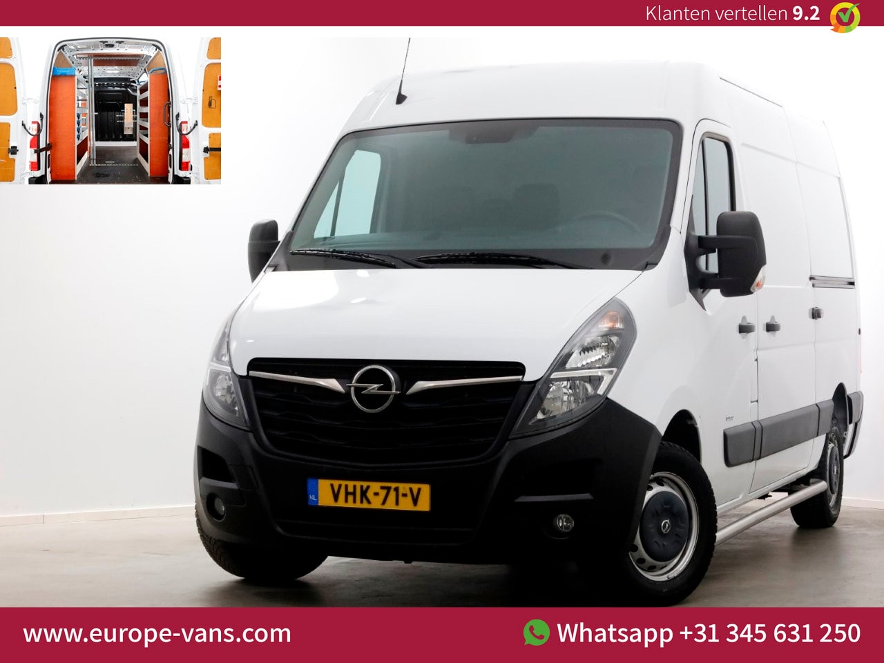 Opel Movano - 2.3 Turbo 150pk L2H2 Camera/Inrichting/2x Schuifdeur 11-2020 - AutoWereld.nl