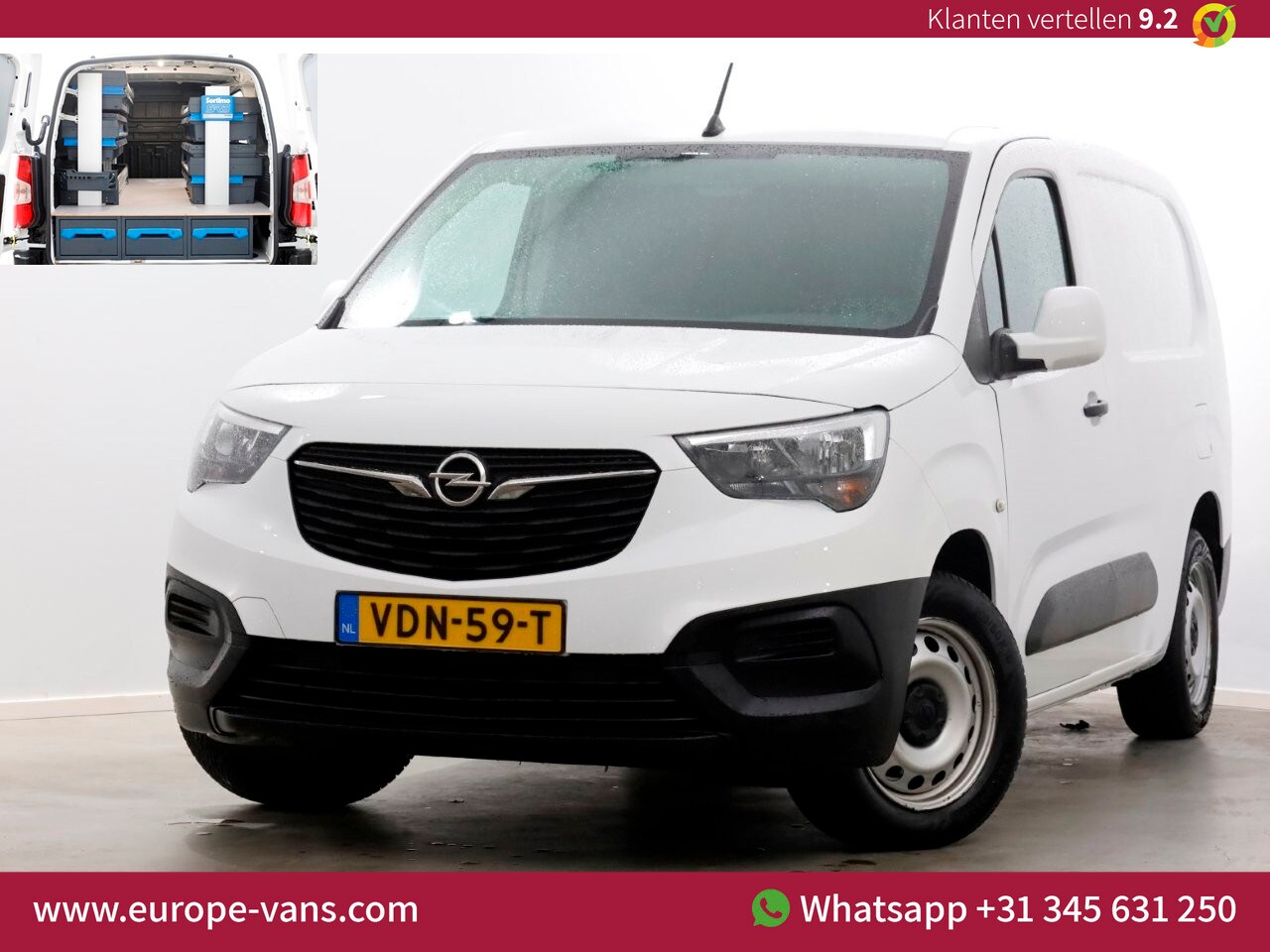 Opel Combo - 1.5D 102pk L2H1 Edition Airco/Cruise Control/Inrichting 11-2019 - AutoWereld.nl