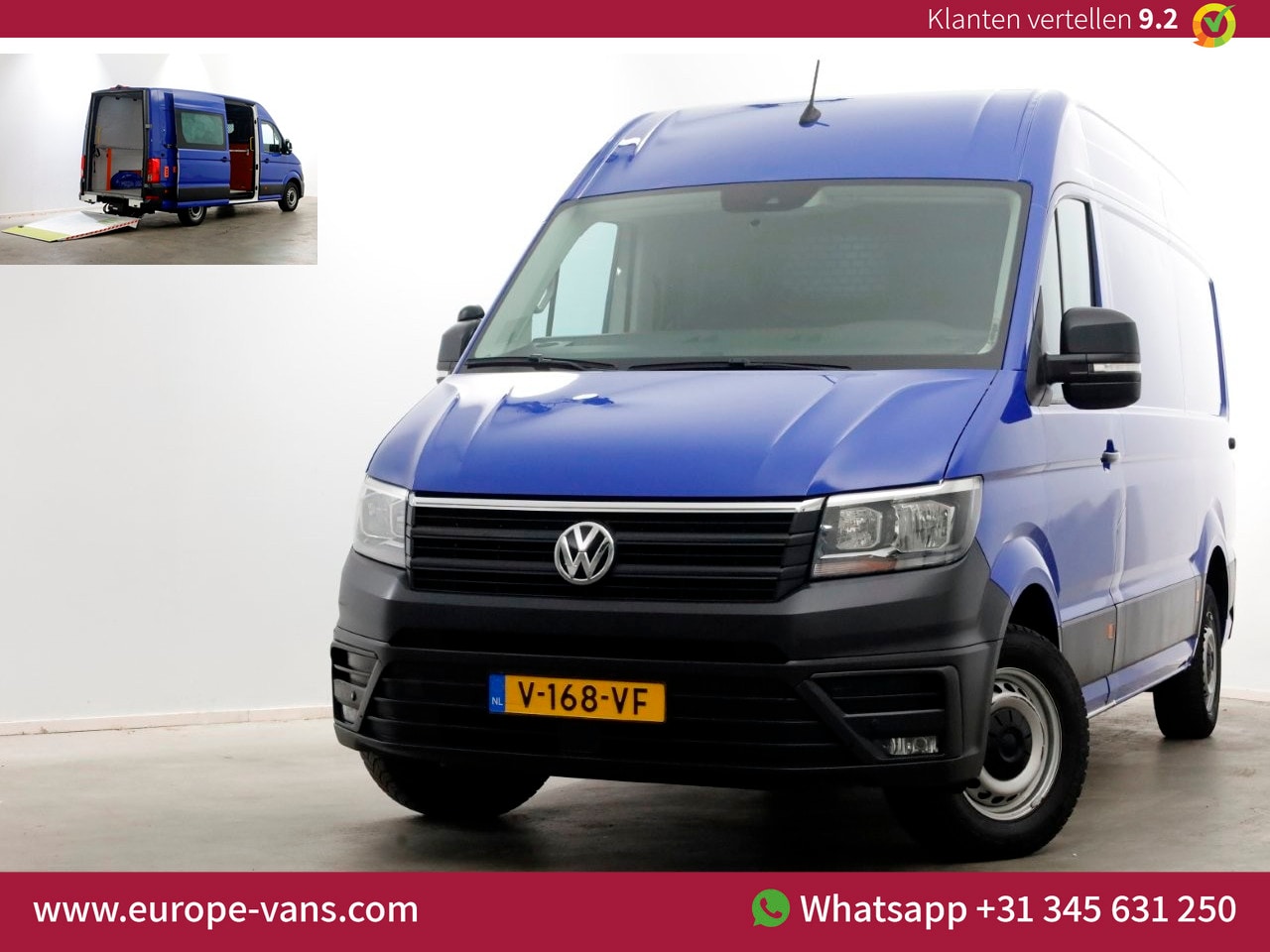 Volkswagen Crafter - 35 2.0 TDI E6 L3H3 (L2H2) Comfortline AircoCamera Laadklep 05-2019 - AutoWereld.nl