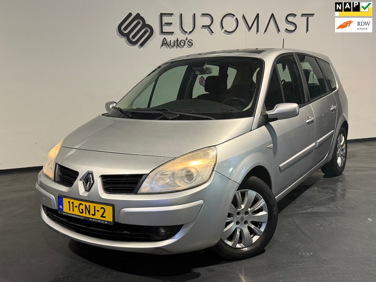 Renault Grand Scénic - 1.6-16V Sélection Business Airco Cruise Pdc Trekhaak Nieuwe Apk - AutoWereld.nl