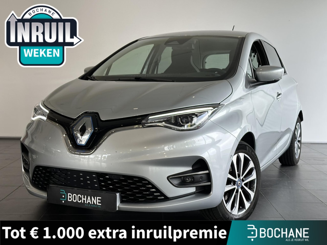 Renault Zoe - R135 Intens 52 kWh BATTERIJHUUR | ACHTERUITRIJCAMERA | PARKEERSENSOREN RONDOM | STOEL-/STU - AutoWereld.nl